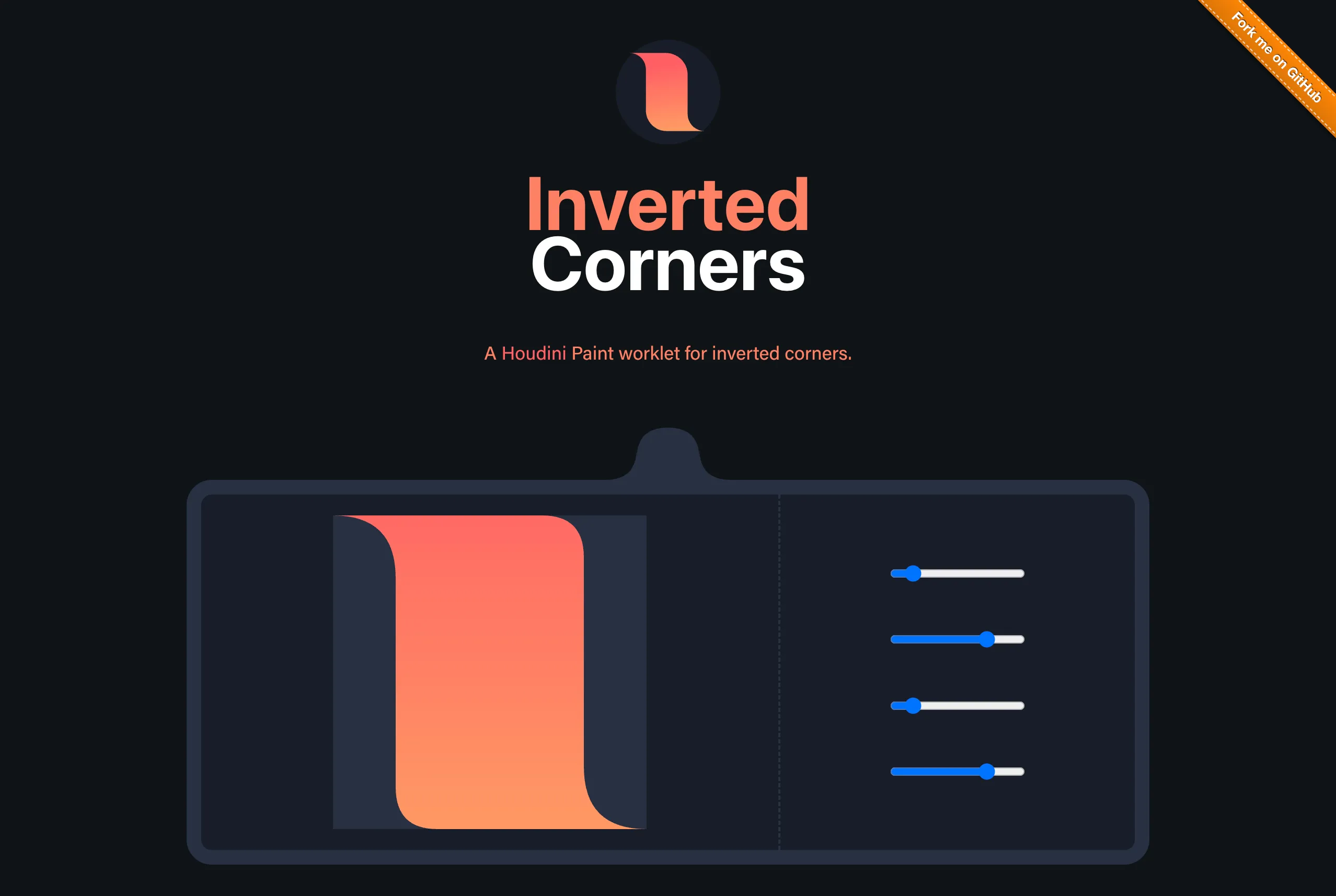 The Inverted Corners interactive playground